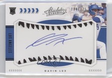 2020 Absolute Rookie Baseball Material Signatures Black /125 Gavin Lux Auto 8e5
