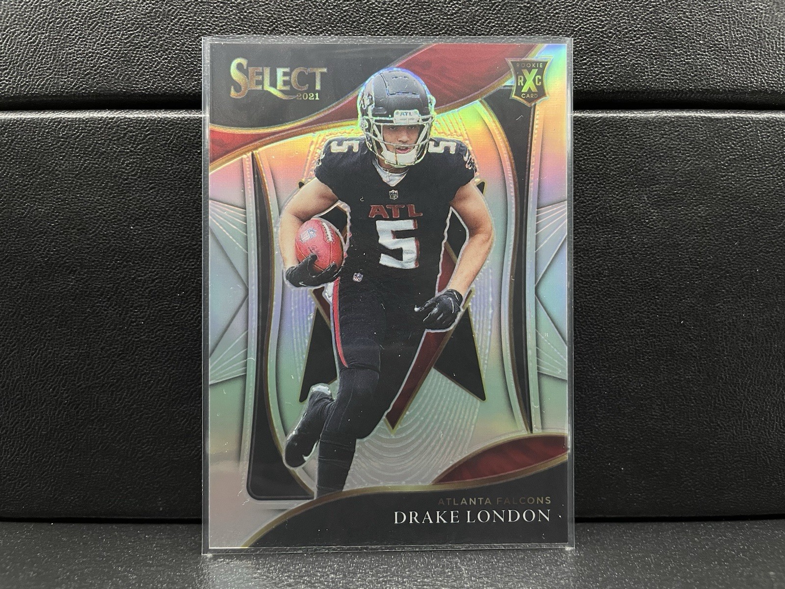 Drake London 2021 Panini Select RC XRC Prizm #411