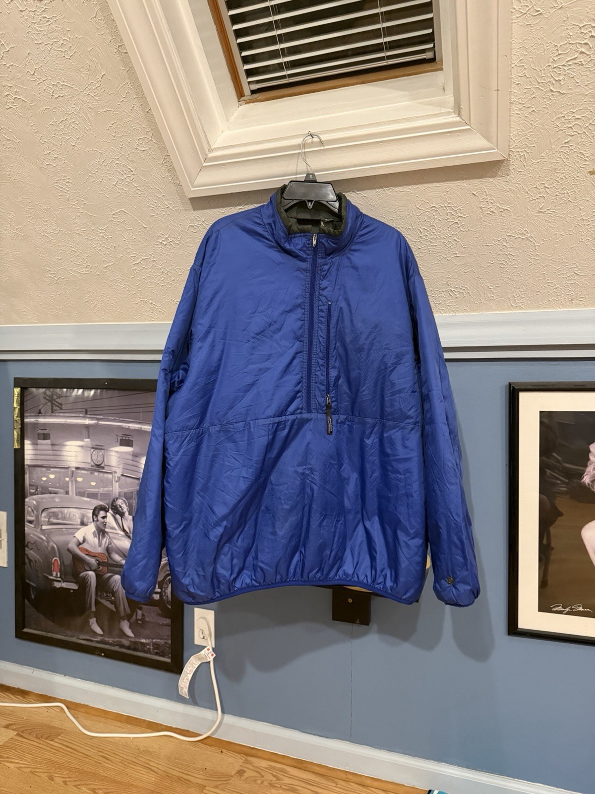 Vintage 90s Patagonia Puff Ball Quarter Zip Jacket