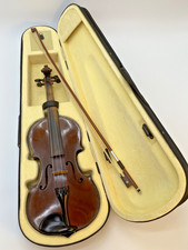 Copy of Antonius Stradivarius Cremona 1713 Violin 4/4 Brown w/ Bow Bridge