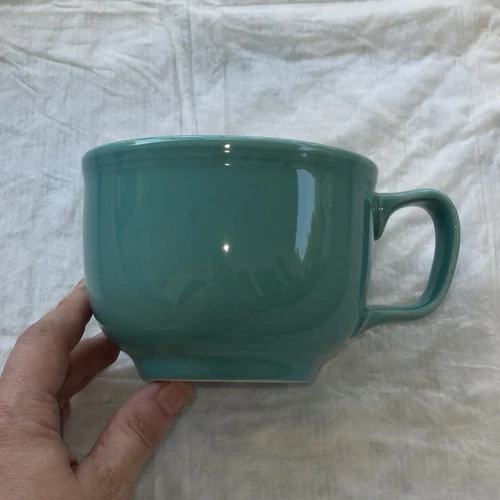 Homer Laughlin Fiesta Turquoise Jumbo Mug