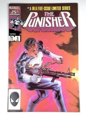 Marvel Comics The Punisher #5 (1986) Limited Series Steven Grant Vosburg