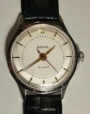 ВОЛНА 22 КАМНЯ ! Zegarek na rękę VOLNA 22 STEINE HAU ZSRR lata 70. ! Vintage