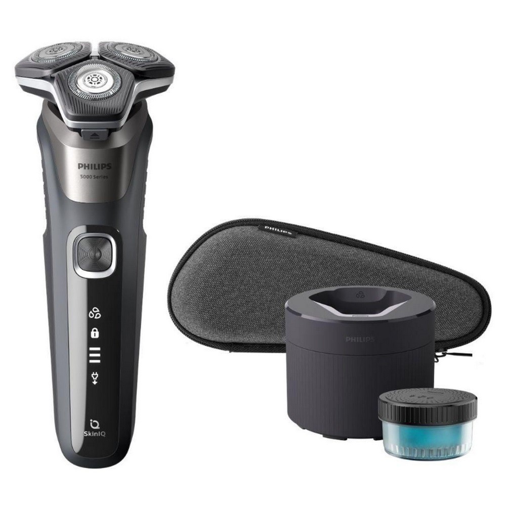 Rasoir Philips S5887-50 étanche doté de têtes flexibles 360° et lames SteelPrecision