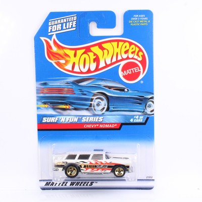 Hot Wheels 1999 - BLUE CARD COLLECTOR - CHEVY NOMAD - SURF 'N FUN