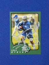 Luke Staley autograph football card 2002 Topps Rookie #381 Auto Signed vv. rookie card picture