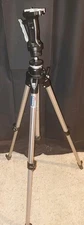 Bogen Manfrotto #3021 W/ #3265 Head | Professional Camera Tripod Made in Italy