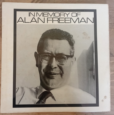 In Memory Of Alan Freeman RARE Promotional Vinyl