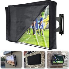 Outdoor TV Cover 60-65 Inch with Clear Scratch Resistant Front Flap Bot