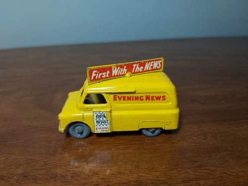Moko Lesney Matchbox Toys MB42a Bedford Evening News Van with GPW UB