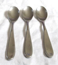 RETRONEU TRIVOLI CONTOUR 18/10 Satin 3- TEASPOONS 6 1/2 in  STAINLESS FLATWARE