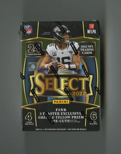 2022 Panini Select Football Blaster Box Factory Sealed