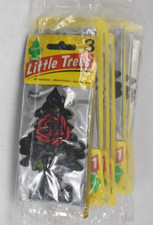Lot of 8 Little Trees Rose Thorn Scent Car Hanging Air Freshener Multicolored