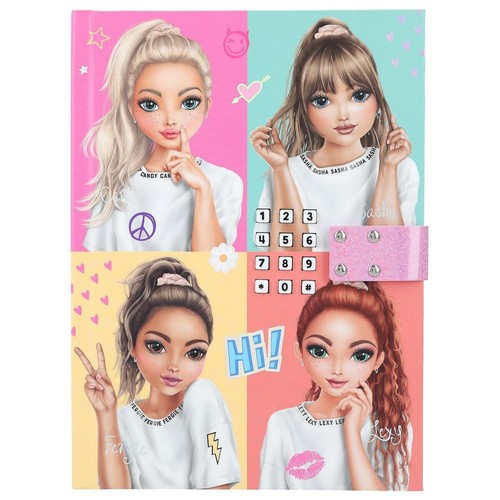 Depesche 12710 TOPModel Snap Shots Diary with Number Code and Sound