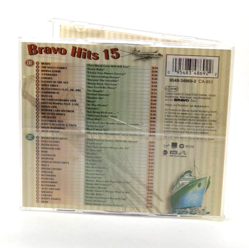 BRAVO HITS 15 - Various (2 x CD 1996) - Bild 3 von 3