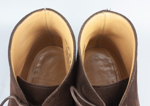 Botas Chukka Crockett & Jones Tetbury Marrón Oscuro Gamuza Talla UK 10E, EU 44, US 11 - Imagen 15 de 23