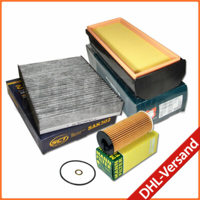 BMW 3er F30 F31 F34 330d 335d 4er F32 F33 F36 430d 435d Filterset Filter 3-tlg.