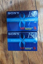 New Unopened Sony P6-150MP Video 8 Videotape 8mm Videocasette 150 Minutes