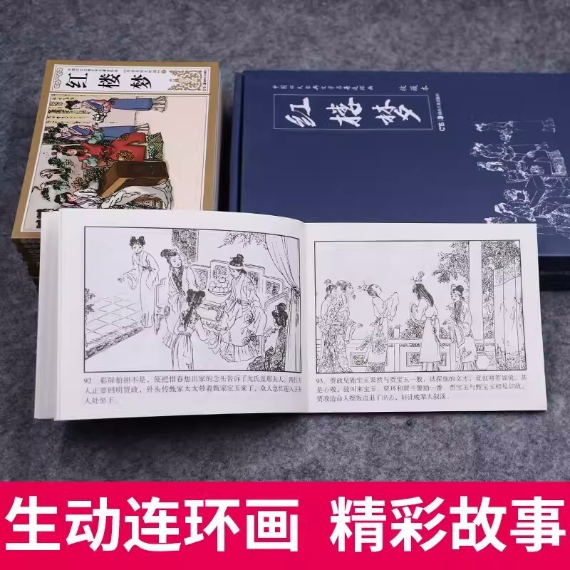 Chinese Classical Book The Dream of Red Mansion stories