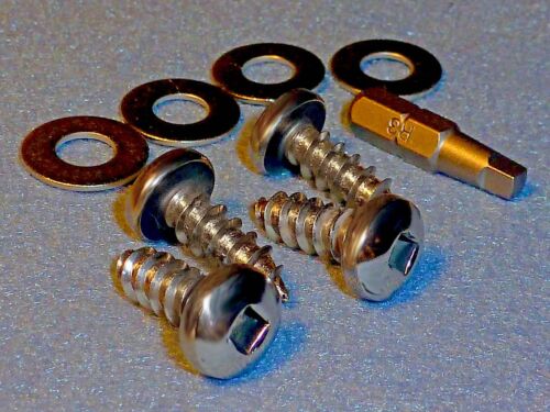 Ford Chevy Dodge • all American Cars & Trucks • License Screws & Inserts • SS