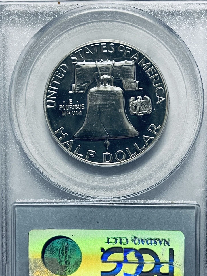 1960 Franklin Silver Half Dollar PCGS PR66 Toned - Image 4 of 4