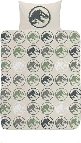 Jurassic World Junior SIze Dinosaur Duvet Bedding Set Toddler Dinosaurs Kids - Picture 3 of 6