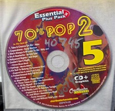 474-5    70'S  CHARTBUSTER  KARAOKE CDGS LOT OH