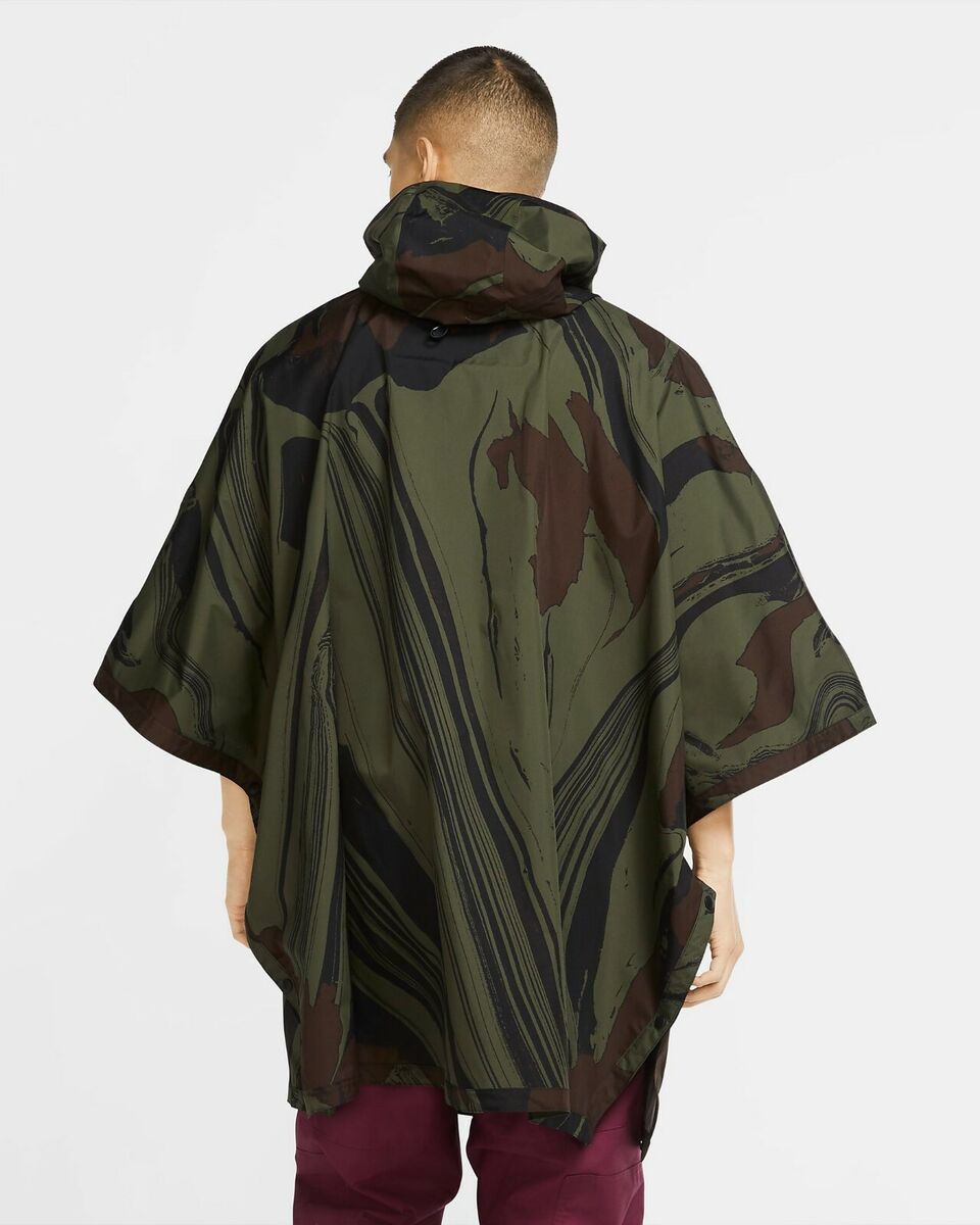 Nike ACG Fuji All Over Print Poncho - CK9242-325 [Size: XXS Nike ACG Fuji All Over Print Poncho - CK9242-325 [Size: XXS