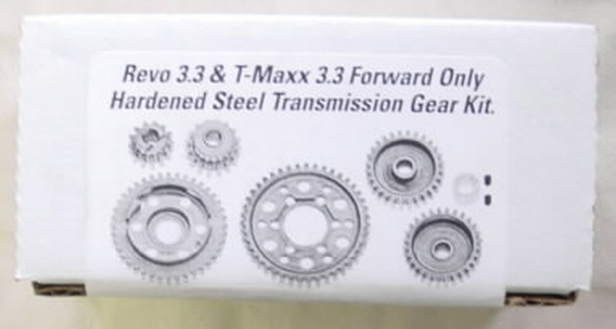 TORIO レシーバー SS-3500 【稼働品】 Hardened Steel Transmission Gears- Standard Ratio fits T-Maxx/REVO