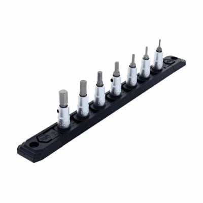 Wiha Tools 71389 7 Piece Hex Socket Set 1/4'' Drive