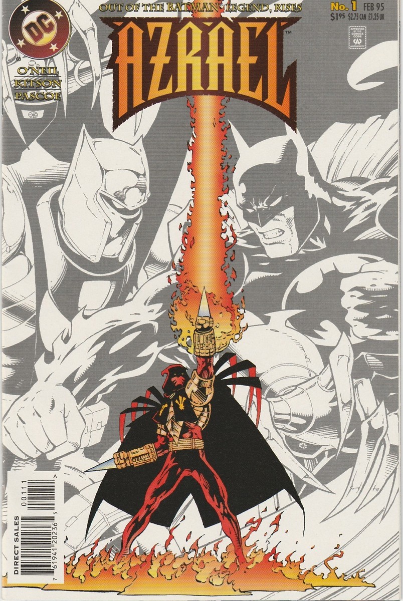 Azrael #1 Feb 1995 NM DC Comic Book from Out of the Batman Legend