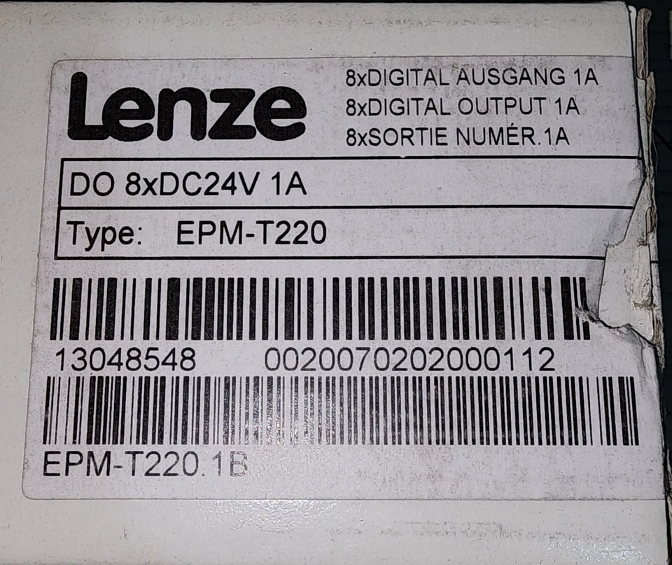 Lenze EPM T410,EPM-T210 &EPM-T220 Expansion I/O ,  PLC I/O module - Image 2 of 4