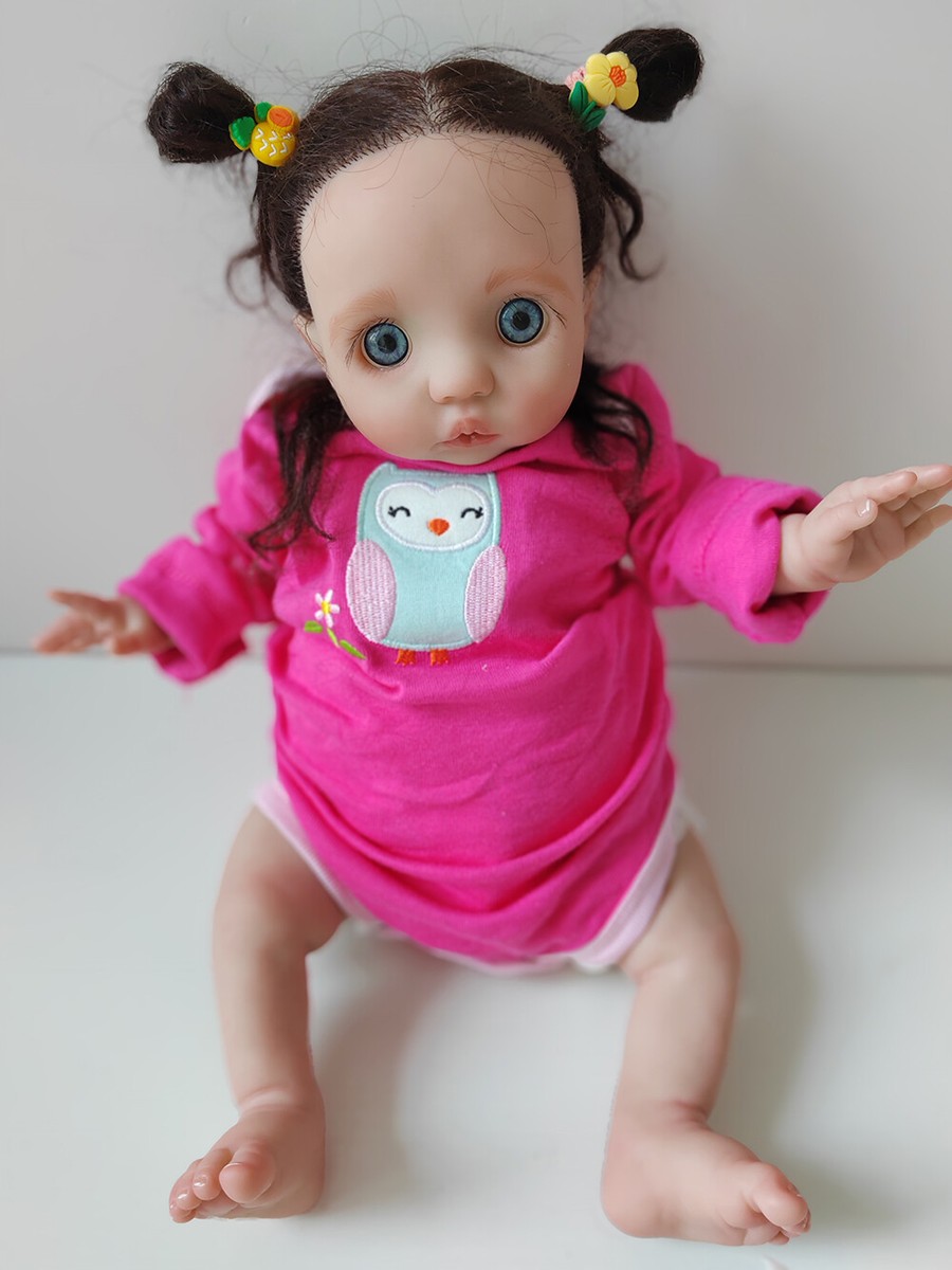 16in Reborn Baby Doll Fantasy Girl Weighted Peeka Hand-Rooted Hair