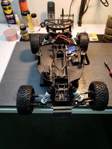 traxxas slash oval racing