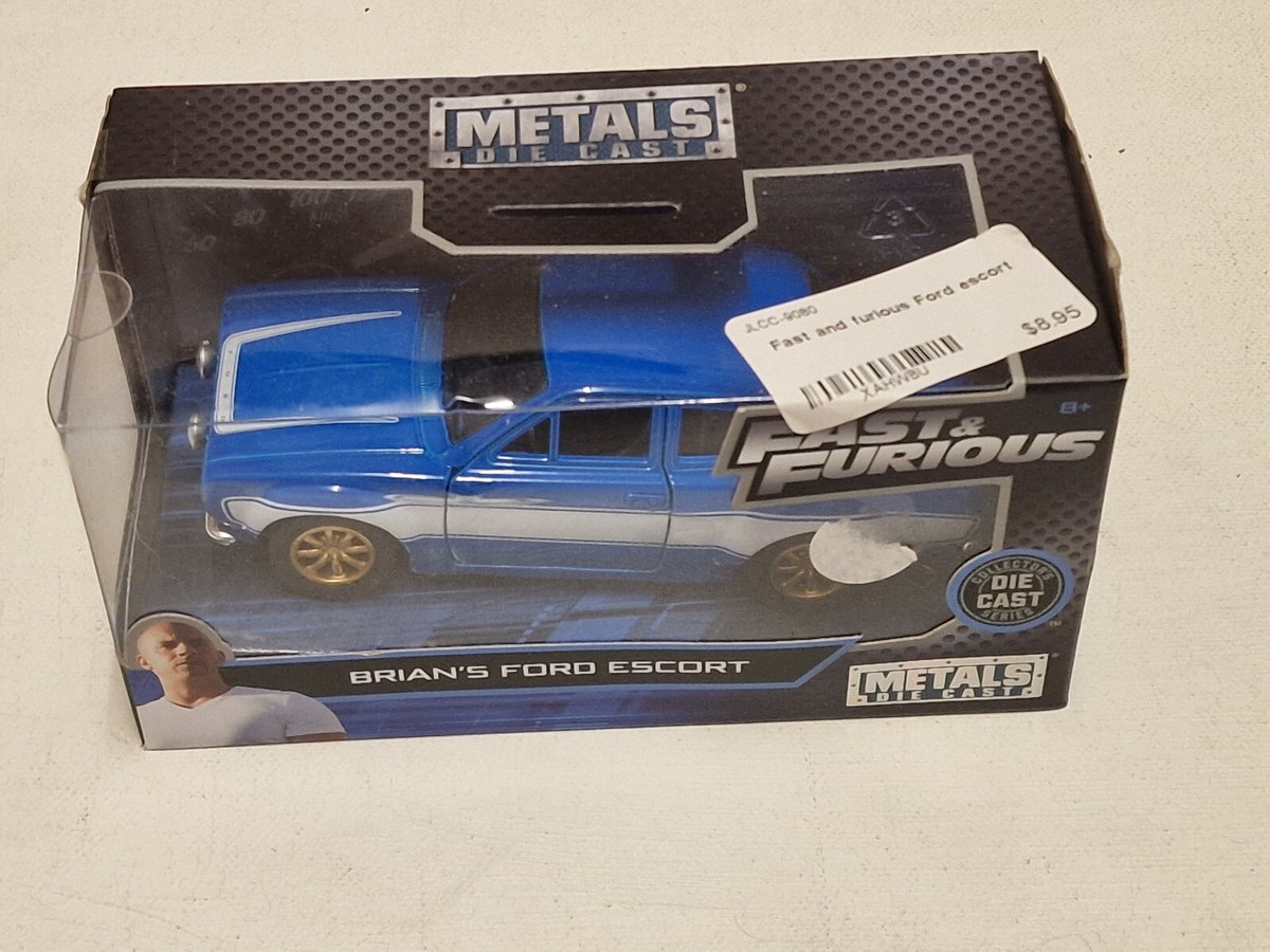 Jada Fast and Furious 1/32 scale Brian's Ford Escort | eBay