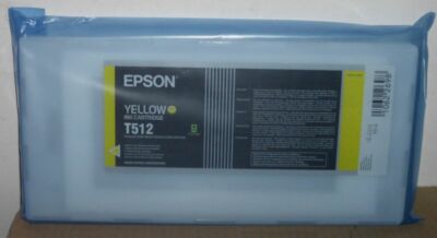 Epson T5120 Tinte T512 yellow Color Proofer 10000 Stylus Pro 10000 10600 CF 2012