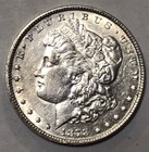 1878 High Grade with Luster First Year Morgan Silver Dollar Great Looking Coin