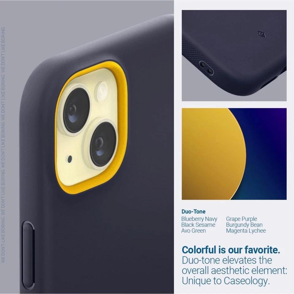 iPhone 15 Plus Case Caseology Nano Pop Mag Colour:Blueberry Navy ACS06677 - Image 3 of 4