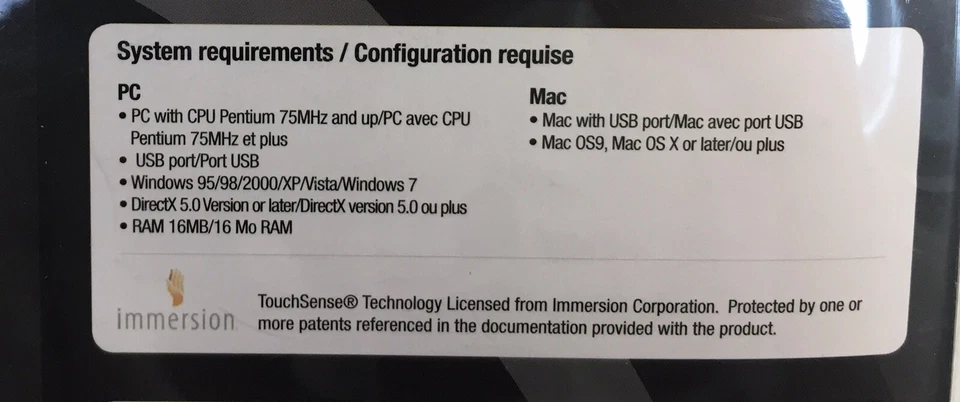 Steel Series 3G (69001) Gamepad Controller Black For Mac and PC New In Box - Image 3 of 3