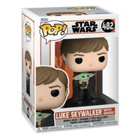 Star Wars Mandalorian - Luke Skywalker With Grogu #482 - Funko Pop! Vinyl Figur