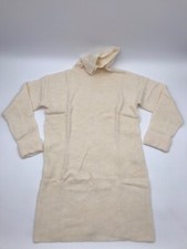 Fashion Says ‘Me Too’ Style Says ‘Only Me’ Sweater Dress Women's XL Ivory Ribbed