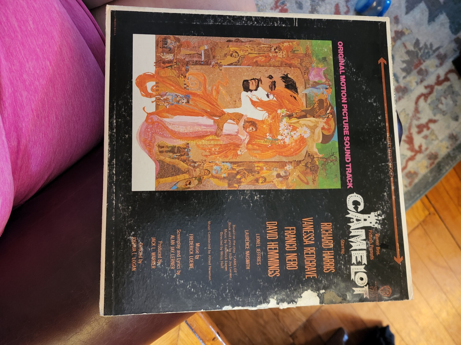 vinyl records- Camelot Warner Bros sound track 1712-image