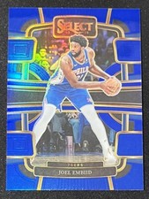 2023-24 Panini Select Blue Prizm Concourse #4 Joel Embiid Philadelphia 76ers