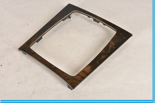 2010-2015 MERCEDES GLK250 CENTER FLOOR CONSOLE SHIFTER WOOD TRIM BEZEL OEM - Picture 2 of 6