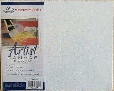 8'' x 10'' Künstler Leinwand Brett für Öl & Acrylfarben von Royal Langnickel