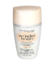 Maybelline Wonder Finish Natural Ivory Foundation Light #3