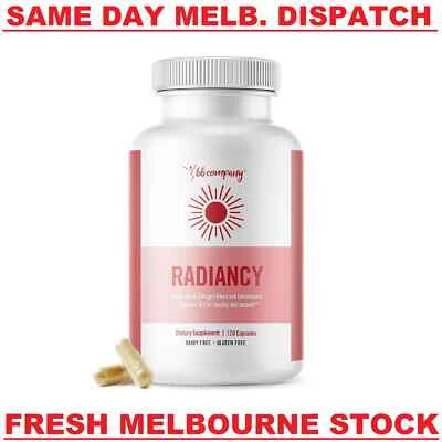 RADIANCY Vaginal Probiotic & Collagen Blend Feminine Health Anti-Aging 120 Caps - image 1 of 4