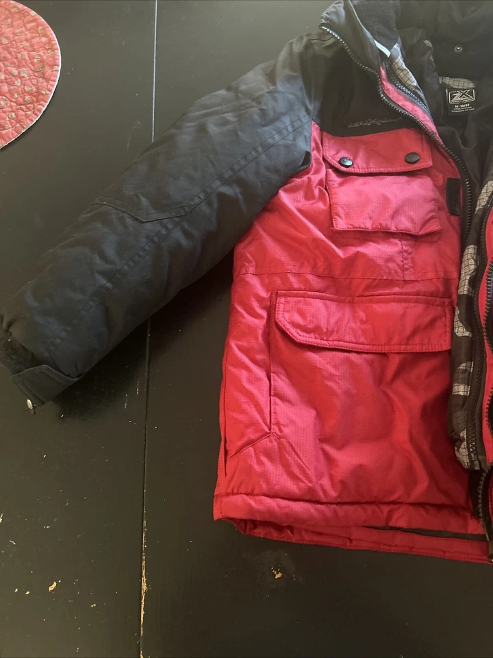 ZeroXposur Winter Hooded 2-in-1 Coat W/ Zip-out Inner Jacket & Hood M 10-12! - Image 2 of 4