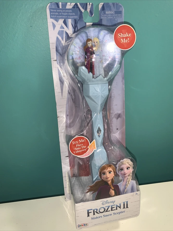 Disney Frozen Frozen 2 Hermanas Cetro de Nieve Nuevo Juguete para Niños Vacaciones Foto 3 de 4