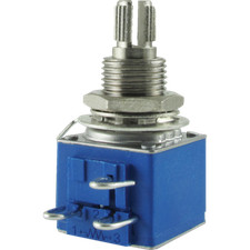 Potentiometer, Bourns, Audio, Knurled Shaft, 3/8" Bushing, 500 k